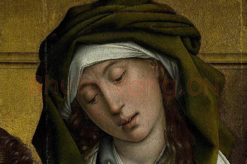 维登《基督下十字架》局部细节 (1)