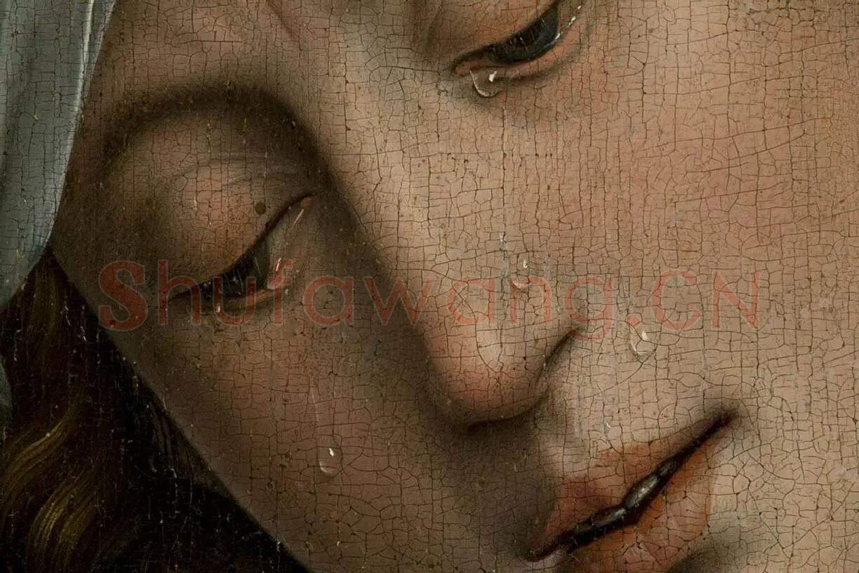 维登《基督下十字架》局部细节(2)