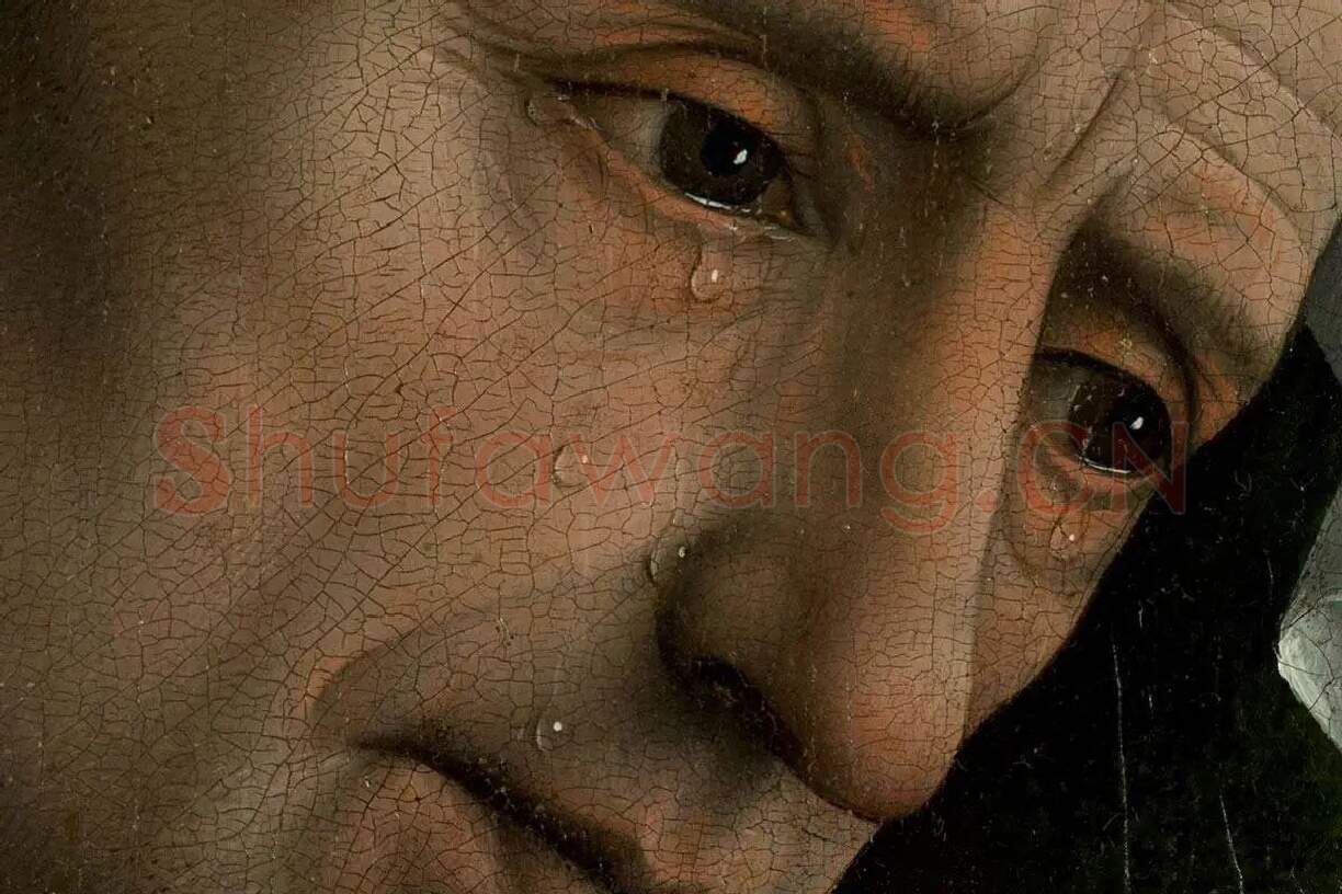 维登《基督下十字架》局部细节(4)