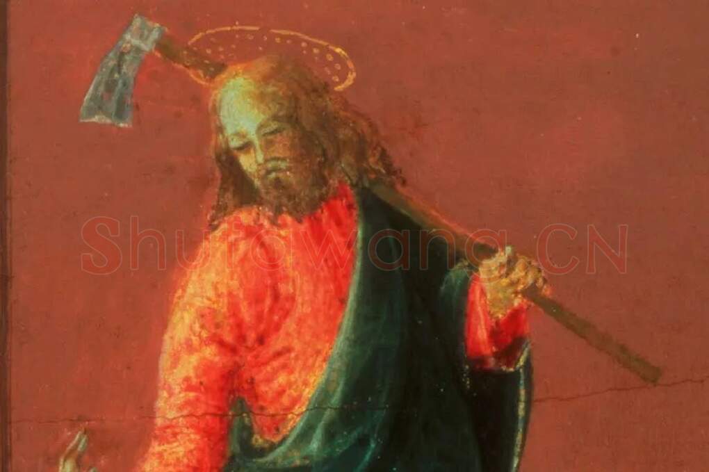 波提切利作品《Do not touch me》局部 (1)