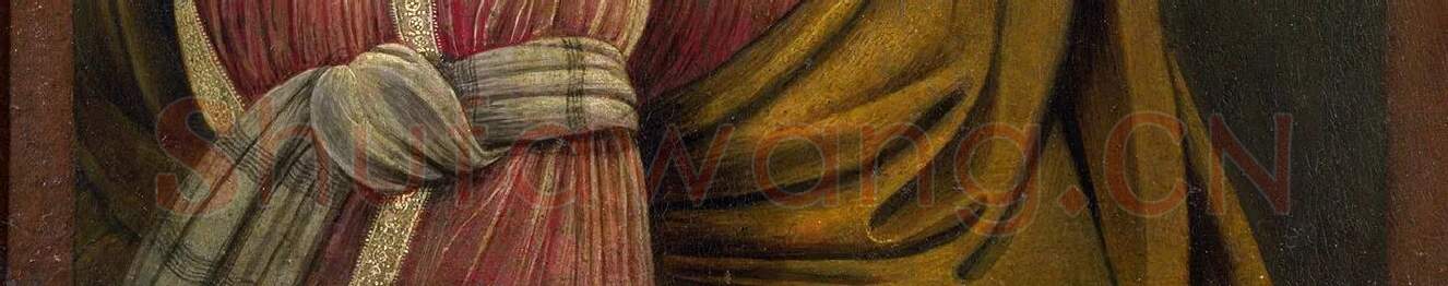 波提切利肖像画作品《侧面女士肖像》_05