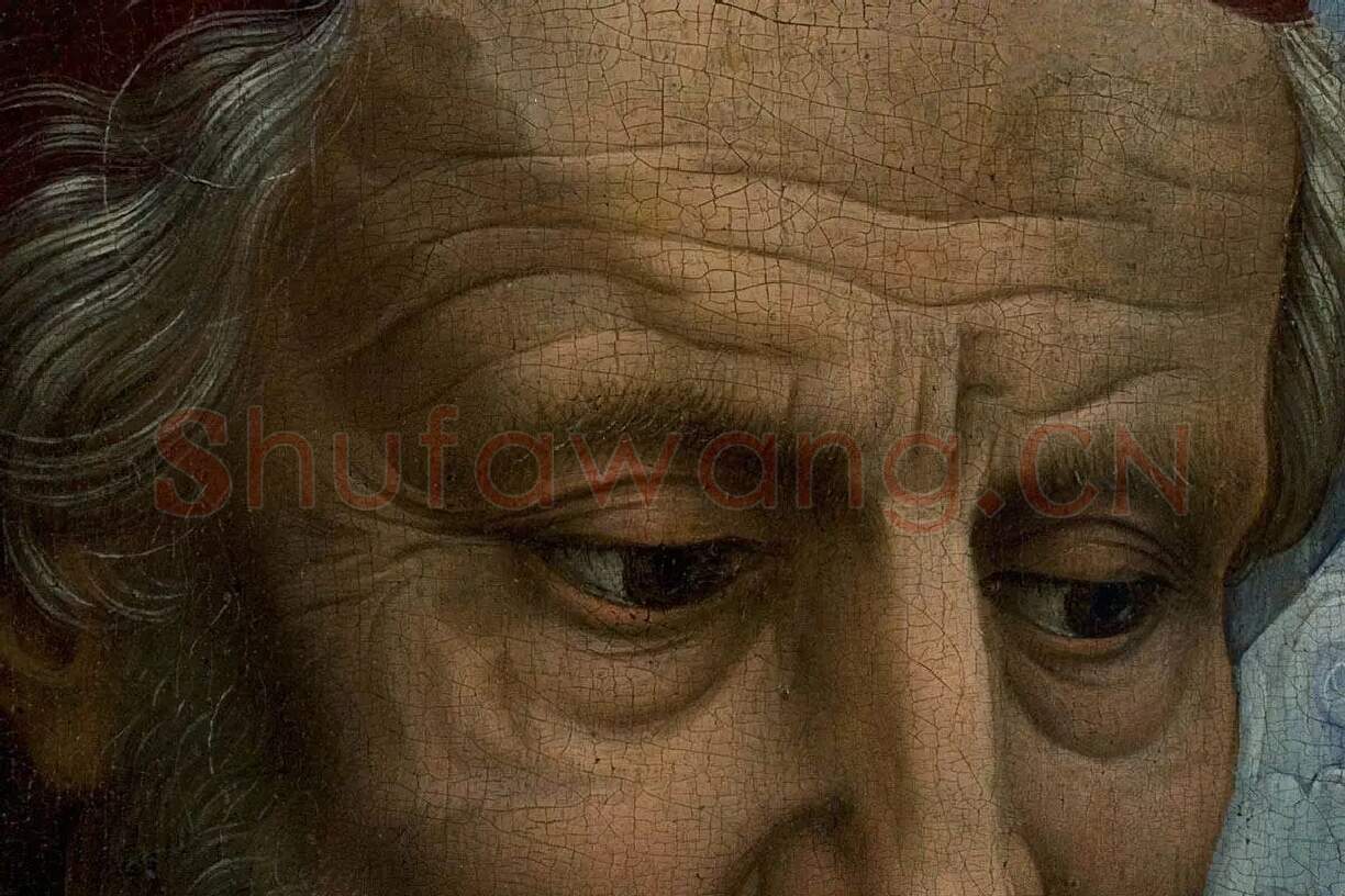 维登《基督下十字架》局部细节(10)