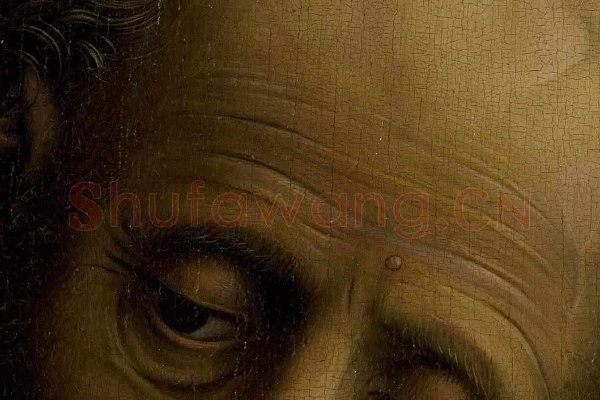 维登《基督下十字架》局部细节(14)