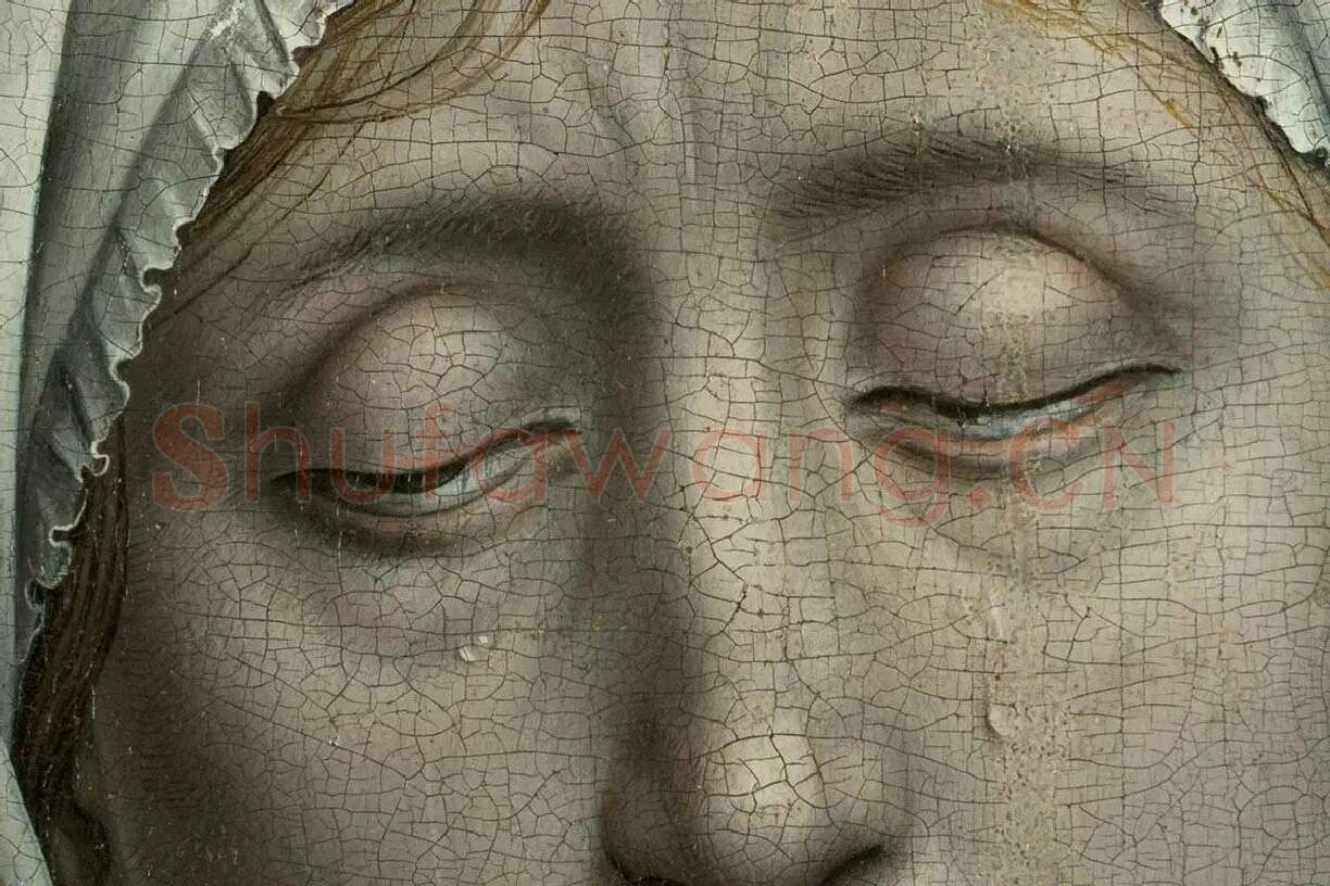 维登《基督下十字架》局部细节(19)