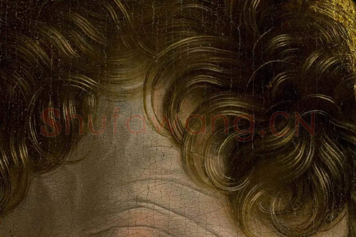 维登《基督下十字架》局部细节(21)