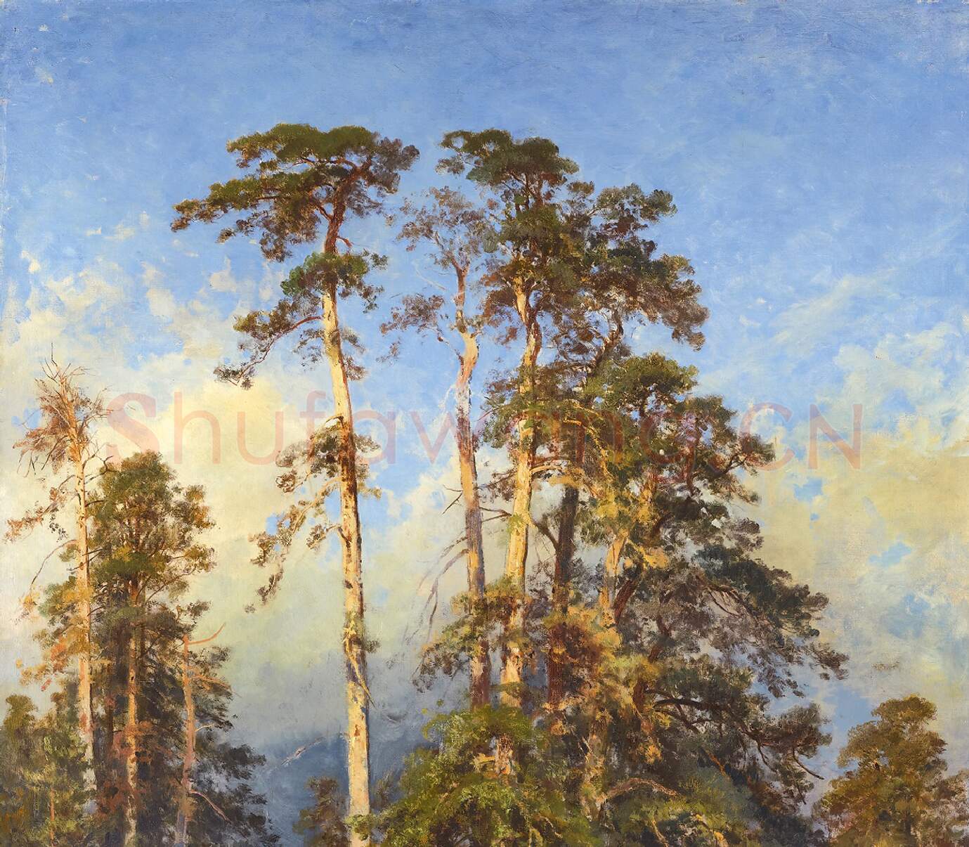 希施金油画风景作品