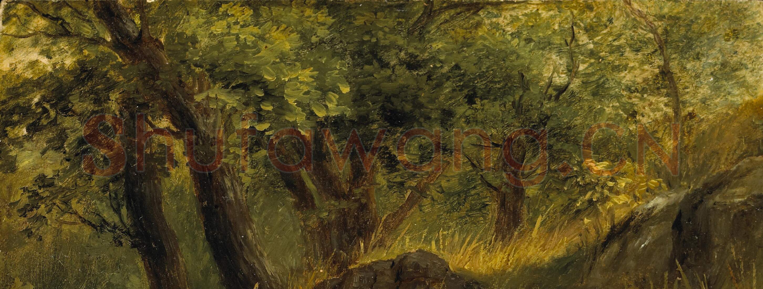 希施金油画风景作品