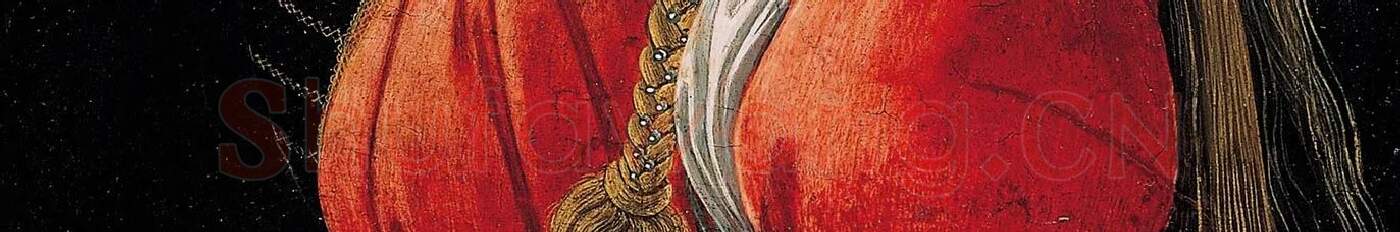 波提切利作品《年轻女子肖像》_05