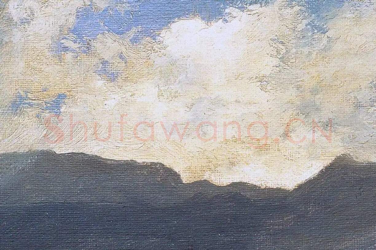 希施金风景作品 岩石与石头局部细节 (5)