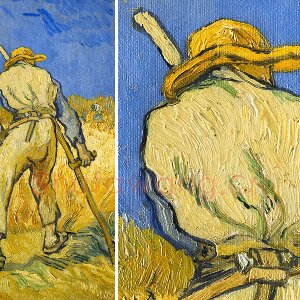 梵高《收割者》