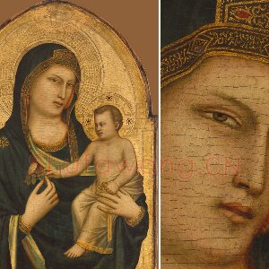 乔托作品《圣母子》