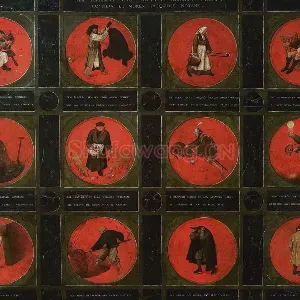老勃鲁盖尔作品《十二箴言》