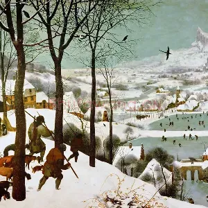彼得·勃鲁盖尔作品《雪中猎人》