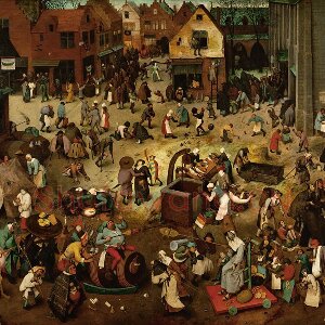 彼得·勃鲁盖尔作品《谢肉祭和四旬斋的斗争》