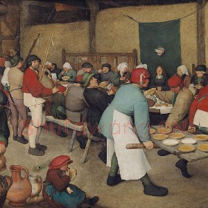 彼得·勃鲁盖尔作品《农民的婚礼》