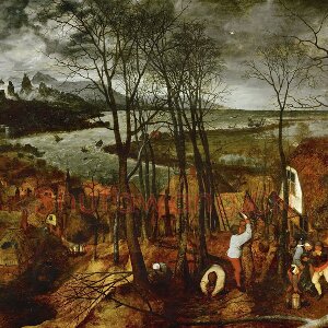 彼得·勃鲁盖尔作品《阴暗的一天(早春)》