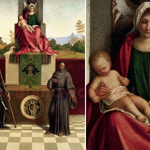 乔尔乔内祭坛画作品《卡斯泰尔弗兰科》