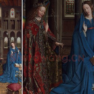 扬·凡·艾克油画作品《天使报喜》