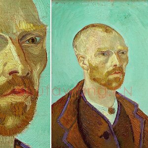 梵高《献给高更的自画像》