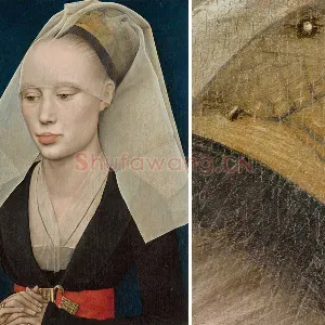维登女士肖像油画作品《妇人画像》