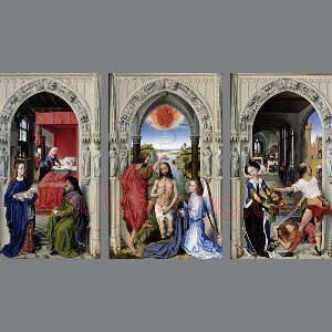 维登三联画作品《圣约翰祭坛画》